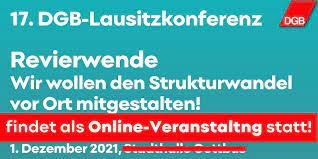 Das Zukunftszentrum bei der digitalen DGB Lausitzkonferenz 2021