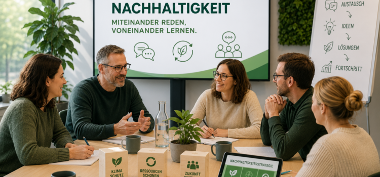 Stammtisch zur Nachhaltigkeit – miteinander reden, voneinander lernen