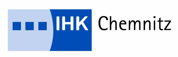 Logo IHK Chemnitz 1-zeilig Schrift rechts